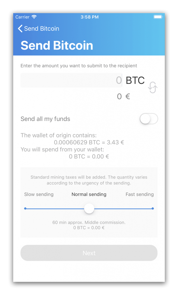 Cómo enviar bitcoins wallet bitnovo