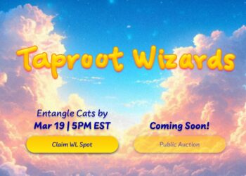 NFT REVIEW NEWS Taproot Wizards Announce Highly-Anticipated Bitcoin Ordinals Sale