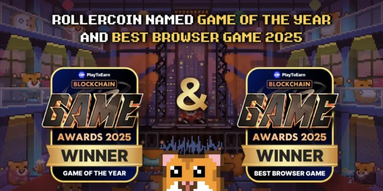 NFT REVIEW RollerCoin Named Game of the Year and Best Browser Game at the 2025 Blockchain Game Awards