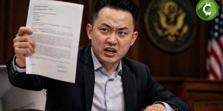 My Crypto Lawyer Sec News Justin Sun lleva a juicio a World Liberty Financial por congelar WLFI